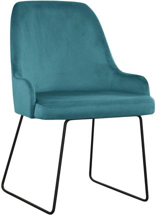 Krzesło Tapicerowane W Kolorze Morskim Fresh 10544