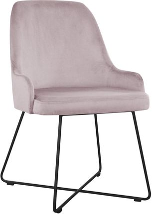 Krzesło Tapicerowane W Kolorze Jasnoróżowym Fresh 10551