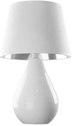 TK-Lighting lampa stołowa Lacrima E27 biała 5453
