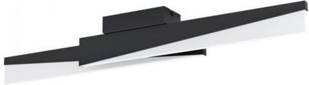 Eglo plafon LED Isidro 2x(11W 1350lm 3000K) 22W 2700lm czarno/biały 99561
