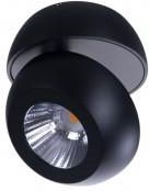 Azzardo plafon (reflektorek) LED Ojos 1 9W 3000K czarny AZ4197