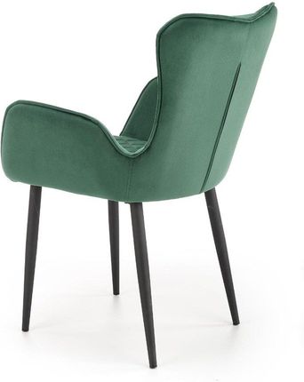 Halmar Krzesło K427 Velvet Zielone Tapicerowane W Stylu Glamour V-Ch-K/427-Kr-C.Zielony