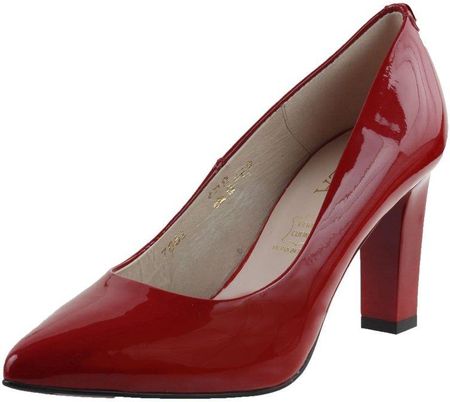 Czółenka damskie Sala 7061 czerwone buty skóra 36