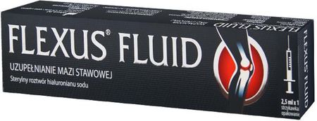 Flexus Fluid roztwór 10mg/ml do wstrzykiwań dostawowych 1 ampułko-strzykawka 2,5ml