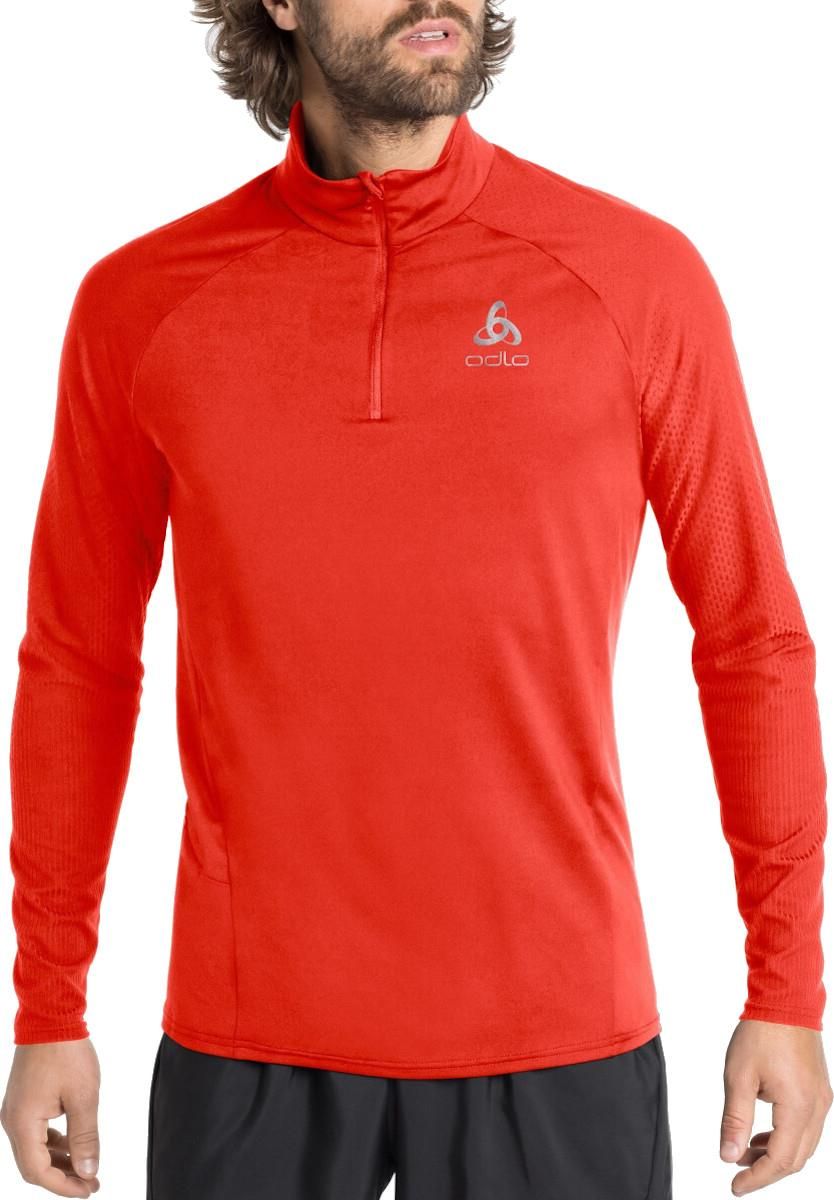 Odlo Bluza Mid Layer 1/2 Zip Zeroweight Ceramiwarm - Ceny i opinie