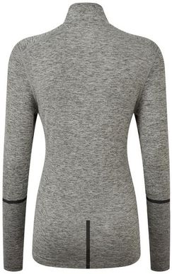 Ronhill Bluza Biegowa Damska Life Night Runner 1/2 Zip Szara - zdjęcie 2