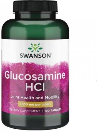 Swanson - Glukozamina HCL, 1500mg, 100 tabl