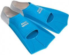Zdjęcie Mad Wave short training fins blue - Łańcut