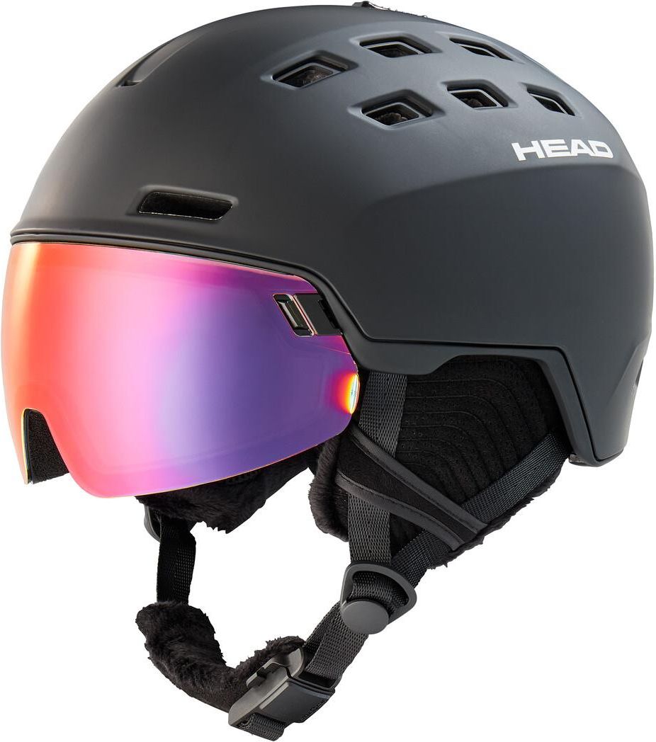 HEAD RADAR M/L(56-59 cm)サイズ 黒 Kask narciarski snowboardowy Head Radar (Black) - Sklep