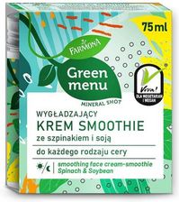 Zdjęcie Farmona Green Menu Wygładzający krem smoothie ze szpinakiem i soją 75ml - Kraków