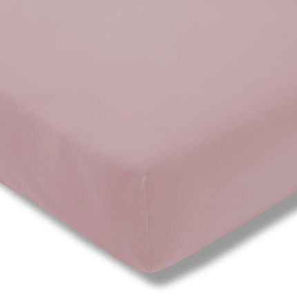 Estella Prześcieradło Z Gumką Zwirnjersey 150X200cm Rosa Jersey 151048