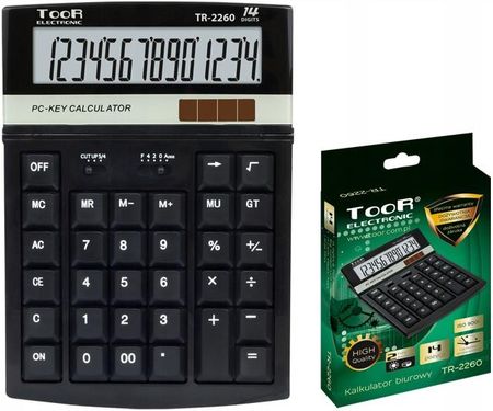 Toor Kalkulator Tr2260 14 Pozycji