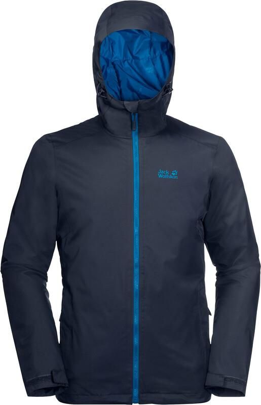 JACK WOLFSKIN FROSTY MORNING KURTKA MĘŻCZYŹNI, NIEBIESKI 2021 KURTKI