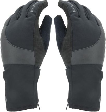 Sealskinz Waterproof Cold Weather Reflective Cycle Gloves Black