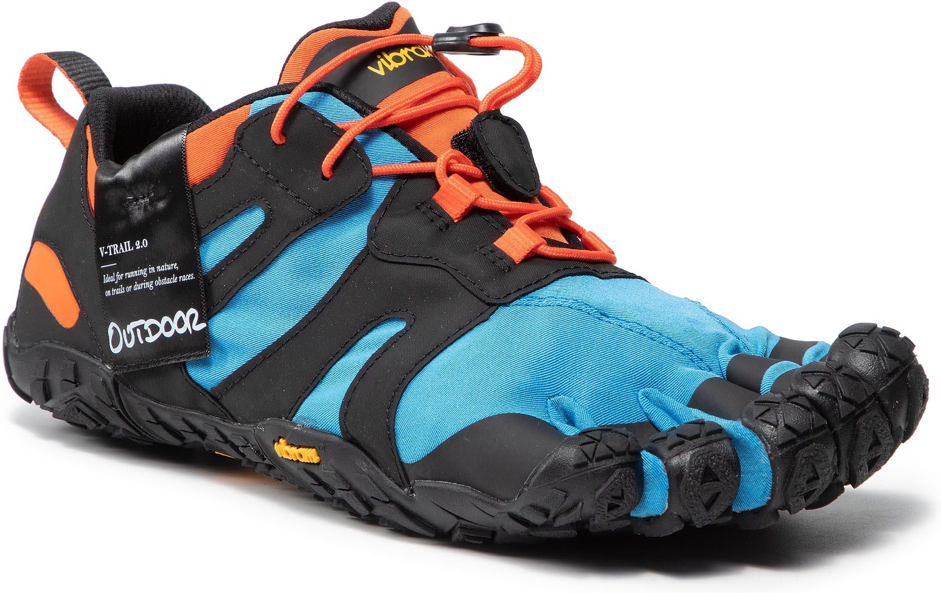 Vibram Fivefingers V-Trail 2 0 19M7603 Blue Orange Black