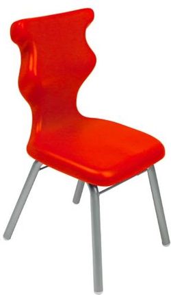 Entelo Krzesło szkolne Classic rozmiar 2 (108-121 cm) czerwone