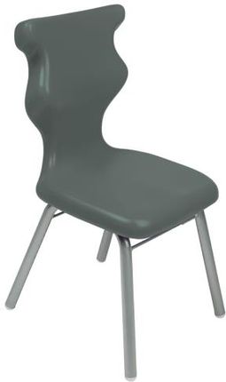 Entelo Krzesło szkolne Classic rozmiar 2 (108-121 cm) szare