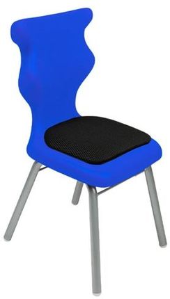 Entelo Krzesło szkolne Classic Soft rozmiar 2 (108-121 cm) niebieskie