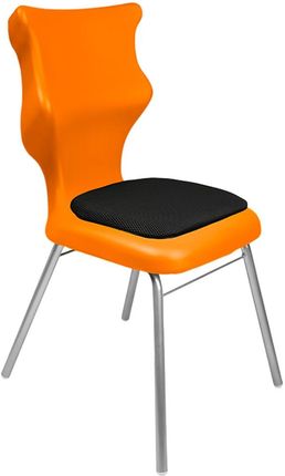 Entelo Krzesło szkolne Classic Soft rozmiar 4 (133-159 cm) pomarańczowe