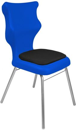 Entelo Krzesło szkolne Classic Soft rozmiar 4 (133-159 cm) niebieskie