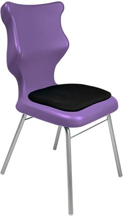 Entelo Krzesło szkolne Classic Soft rozmiar 5 (146-176,5 cm) fioletowe