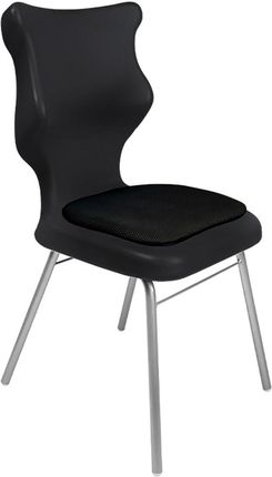 Entelo Krzesło szkolne Classic Soft rozmiar 5 (146-176,5 cm) czarne