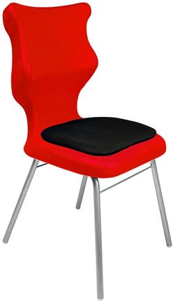 Entelo Krzesło szkolne Classic Soft rozmiar 6 (159-188 cm) czerwone