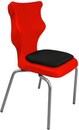 Entelo Krzesło szkolne Spider Soft rozmiar 5 (146-176,5 cm) czerwone