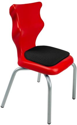 Entelo Krzesło szkolne Spider Soft rozmiar 2 (108-121 cm) czerwone