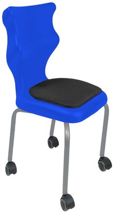 Entelo Krzesło szkolne Spider Move Soft rozmiar 4 (133-159 cm) niebieskie