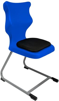 Entelo Krzesło szkolne C-Line Soft rozmiar 4 (133-159 cm) niebieskie