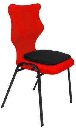 Entelo Krzesło szkolne Student Plus rozmiar 6 (159-188 cm) czerwone