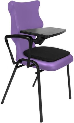 Entelo Krzesło szkolne Student Plus Soft rozmiar 6 (159-188 cm) fioletowe