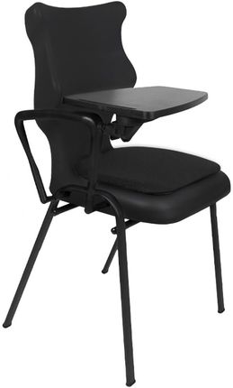 Entelo Krzesło szkolne Student Plus Soft rozmiar 6 (159-188 cm) czarne