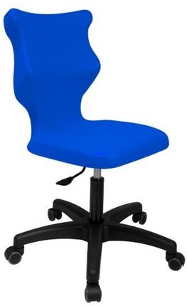 Entelo Krzesło szkolne Twist rozmiar 4 (133-159 cm) niebieskie Bez Podłokietników