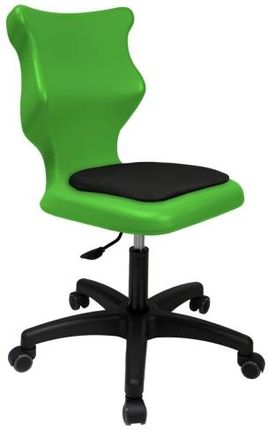 Entelo Krzesło szkolne Twist Soft rozmiar 4 (133-159 cm) zielone Bez Podłokietników
