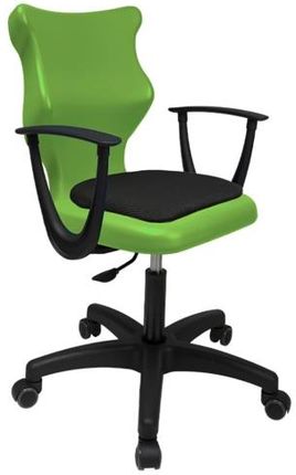 Entelo Krzesło szkolne Twist Soft rozmiar 5 (146-176,5 cm) zielone