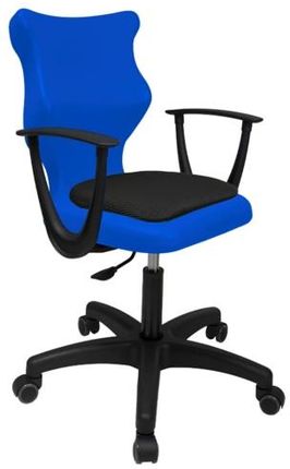 Entelo Krzesło szkolne Twist Soft rozmiar 5 (146-176,5 cm) niebieskie