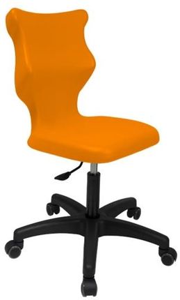 Entelo Krzesło szkolne Twist rozmiar 5 (146-176,5 cm) pomarańczowe Bez Podłokietników