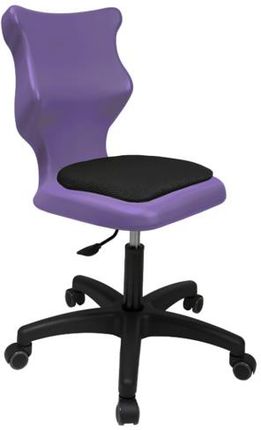 Entelo Krzesło szkolne Twist Soft rozmiar 5 (146-176,5 cm) fioletowe Bez Podłokietników