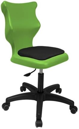 Entelo Krzesło szkolne Twist Soft rozmiar 5 (146-176,5 cm) zielone Bez Podłokietników