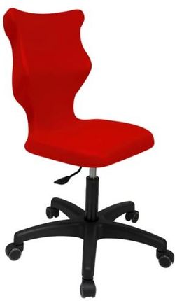 Entelo Krzesło szkolne Twist rozmiar 6 (159-188 cm) czerwone Bez Podłokietników