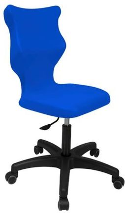 Entelo Krzesło szkolne Twist rozmiar 6 (159-188 cm) niebieskie Bez Podłokietników