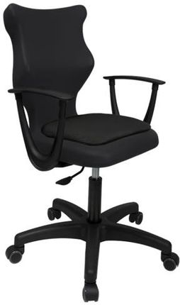 Entelo Krzesło szkolne Twist Soft rozmiar 6 (159-188 cm) czarne