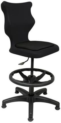 Entelo Krzesło szkolne Twist Soft rozmiar 6 (159-188 cm) BK + Podnóżek Bez Podłokietników