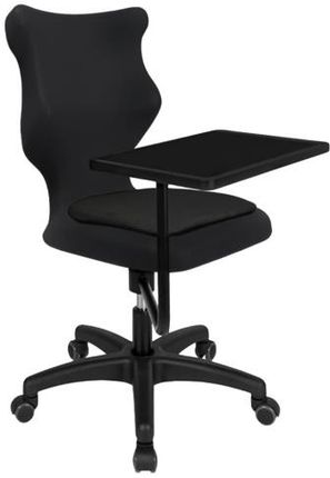 Entelo Krzesło szkolne Twist Plus Soft rozmiar 5 (146-176,5 cm) czarne
