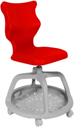 Entelo Krzesło szkolne Pocket rozmiar 6 (159-188 cm) czerwone