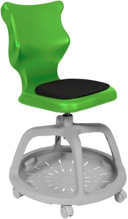 Entelo Krzesło szkolne Pocket Soft rozmiar 6 (159-188 cm) zielone
