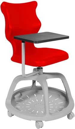 Entelo Krzesło szkolne Pocket Plus rozmiar 6 (159-188 cm) czerwone