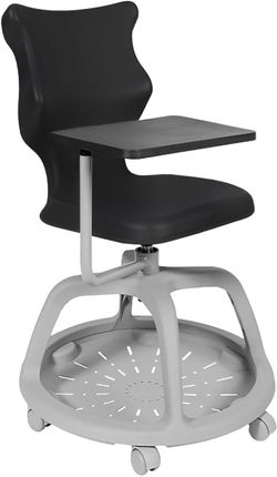 Entelo Krzesło szkolne Pocket Plus rozmiar 6 (159-188 cm) czarne